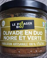 Olivade en duo noire et verte