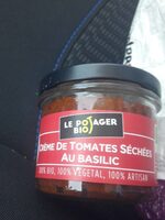 Crème de tomates séchées au basilic