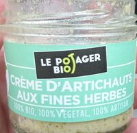 Crème d'artichauts aux fines herbes
