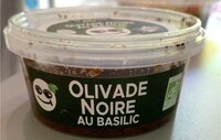Olivade noire au basilic