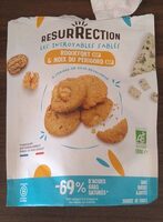 Sablés roquefort aop et noix du Périgord aop