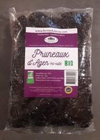 Pruneaux d'Agen mi-cuits bio