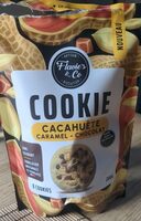 Cookie cacahuète caramel-chocolat