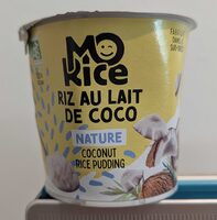 Morice riz au lait de coco nature