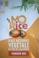 Glace vegetale a la mangue