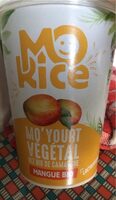 Mo'yourt à la mangue au riz et lait de coco
