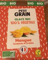 Glace bio vegetale mangue