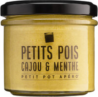 Petits pois cajou et menthe