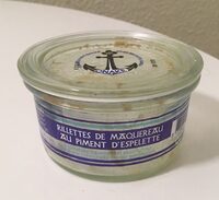 Rillettes de maquereau au piment d'espelette