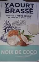 Yaourt brassé noix coco