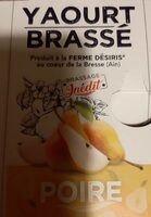 Yaourt brassé ferme Désiris