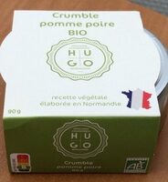 Crumble pomme poire