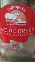 Lait de brebis entier pasteurisé