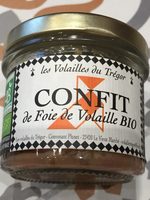 Confit de foie de volaille BIO
