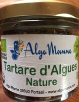 Tartare d'algues nature