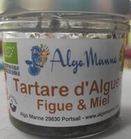 Tartare d'algues figue & miel