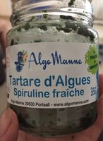 Tartare d'algues spiruline fraiche