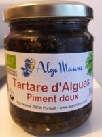 Tartare d'algues piment doux
