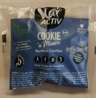 Cookie 'n moove myrtilles confites