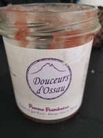 Douceur d'Ossau, compote pomme framboise