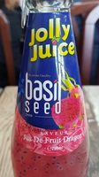 Basil seed saveur jus de fruit dragon