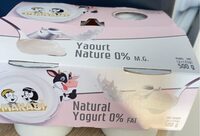 Yaourt nature 0%