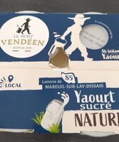 Yaourt sucré nature