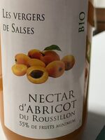 Nectar d'abricot bio