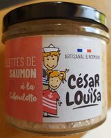 Rillettes de saumon à la ciboulettes