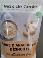 Farine d'arachide déshuilée