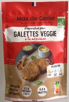 Galettes veggies à la mexicaine