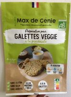 Préparation pour galettes veggie à l'italienne