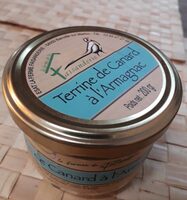 Terrines de canard à l'Armagnac