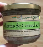 Rillettes de canard au riesling