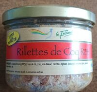 Rillettes de coq rôti
