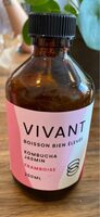 VIVANT Kombucha jasmin frambroise