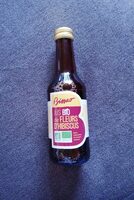 Jus bio de fleurs d'hibiscus