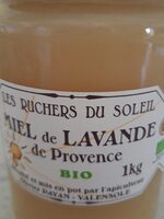 Miel de lavande de provence bio