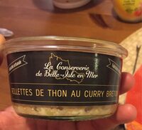 Rillettes de thon au curry breton