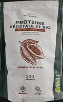 Protéine végétale et Bio - Arôme naturel cacao