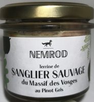 Terrine Sanglier Sauvage du Massif des Vosges au Pinot Gris