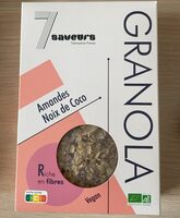 7 saveurs - Amandes Noix de Coco