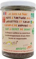 Pâte à tartiner aux noisettes et cacao BIO