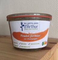 Poulet fermier au champagne