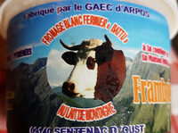 Fromage blanc fermier et battu