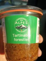 Tartinable forestier