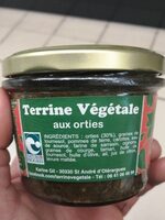 Terrine végétale aux orties