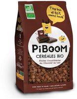 PiBooM étoiles croustillantes au chocolat au lait