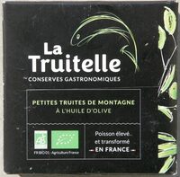 Petites truites de montagne à l'huile d'olive