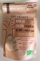 Noix de cajou chocolat blanc et noix de coco